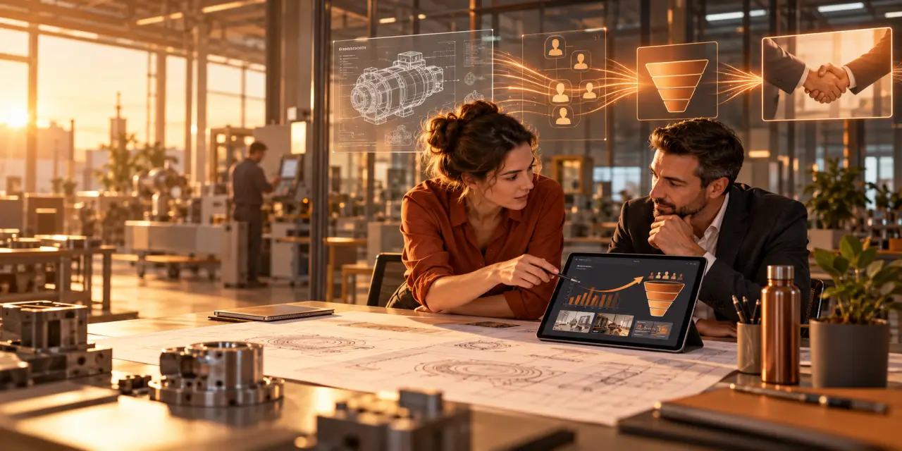 Agence inbound marketing industrie : comment relier contenus techniques et ventes