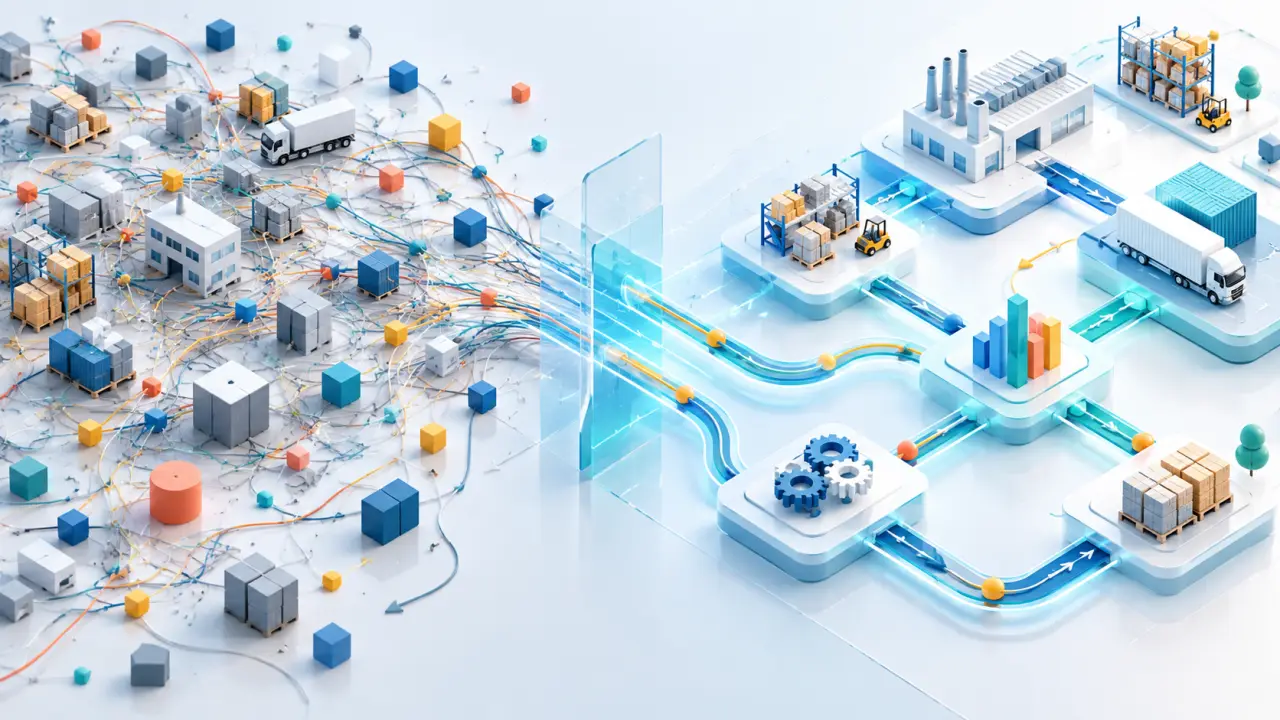 Cartographie des flux opérationnels avant le déploiement d’un ERP