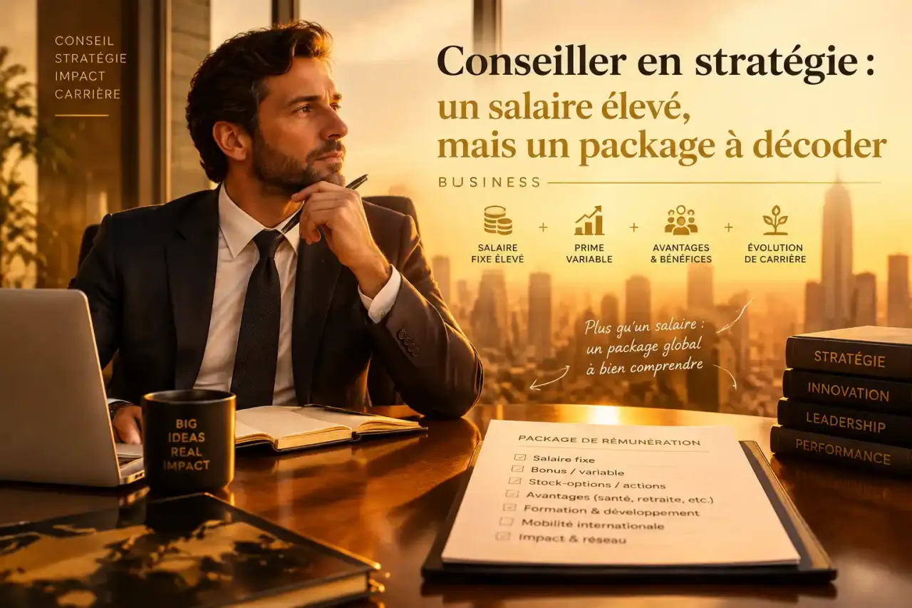 Conseiller en stratégie : un salaire élevé, mais un package à décoder